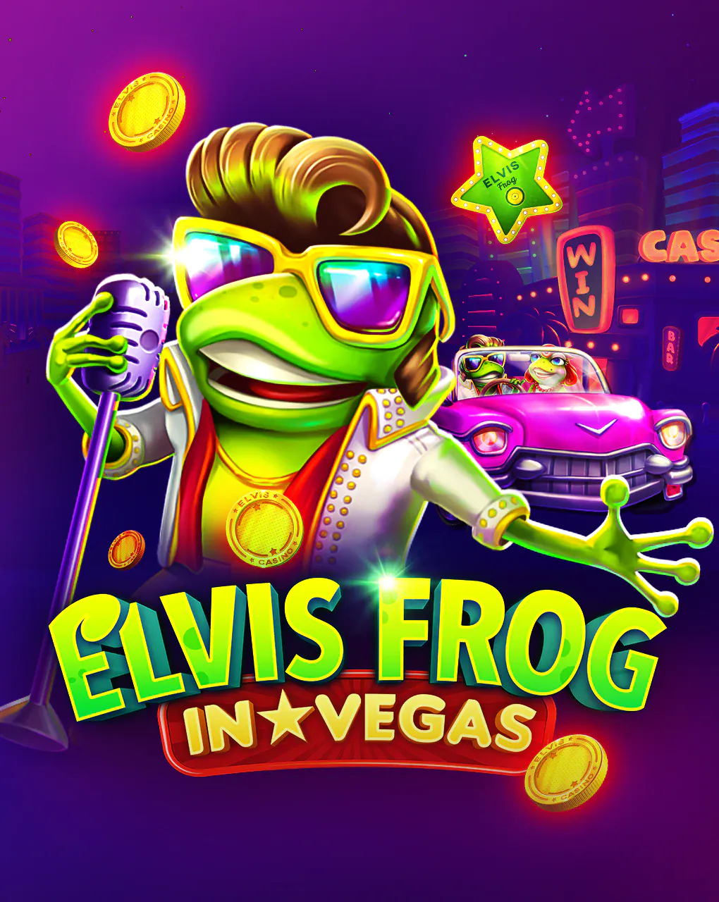 Bgaming : Elvis Frog In Vegas - MASURAPLAY77