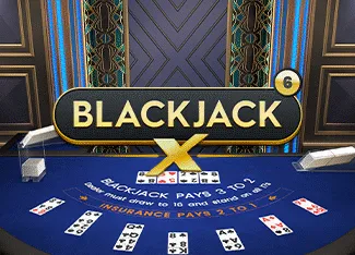 Blackjack X 6 - Azure - MASURAPLAY77