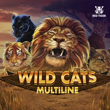 Redtiger : Wild Cats Multiline - MASURAPLAY77