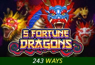 Spadegaming : 5 Fortune Dragons - MASURAPLAY77